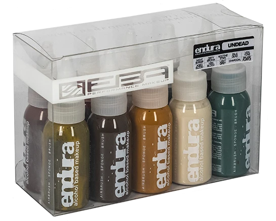 EBA Endura Alcohol-Based Airbrush Undead Pro Pack, 10x30ml 1 EBA Endura Alcohol-Based Airbrush Undead Pro Pack, 10x30ml