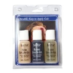 Ben Nye Effects Gel Wound Kit, 3x29ml.