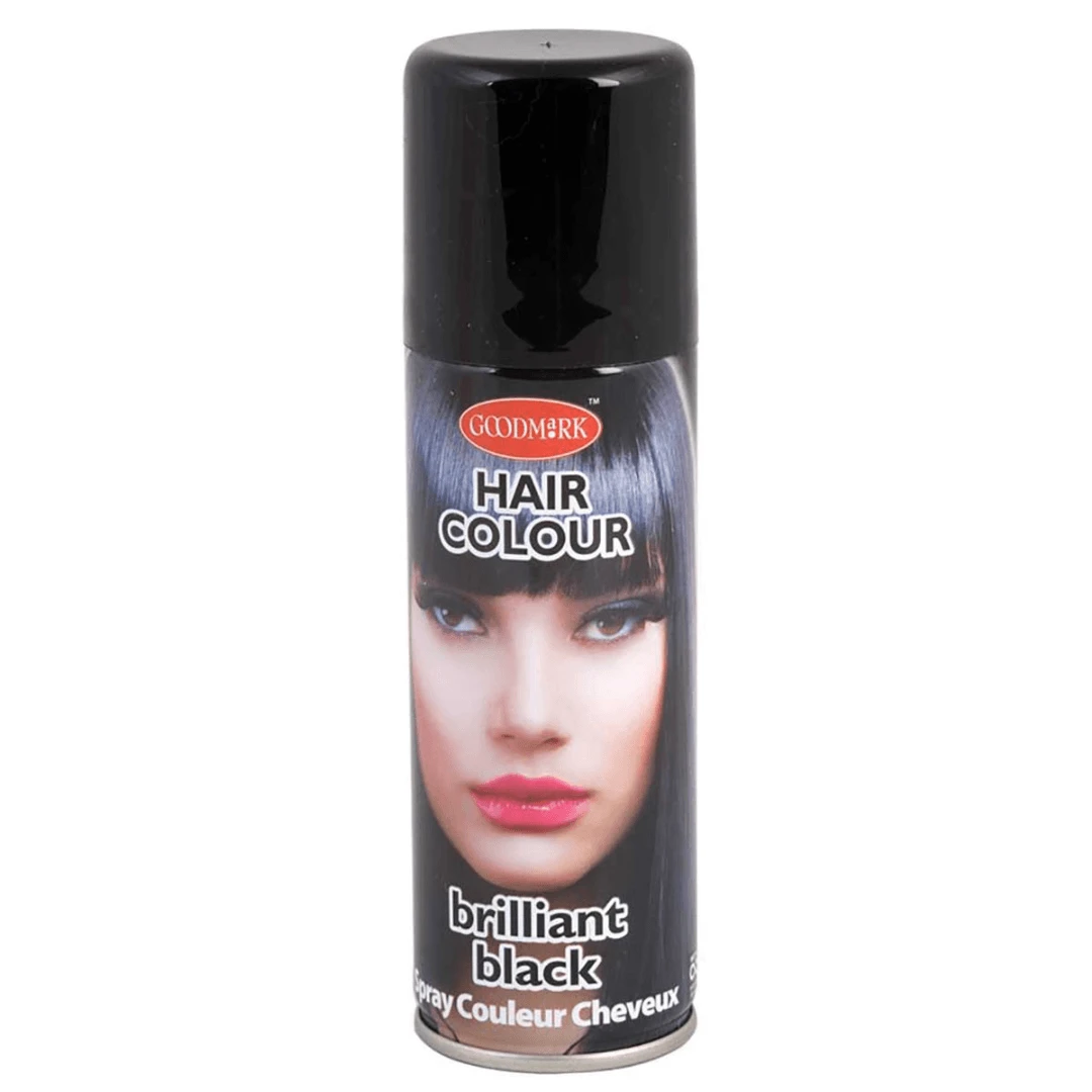 Coloured Hairspray Black | Gekleurde Haarspray Zwart 1 Coloured Hairspray Black | Gekleurde Haarspray Zwart