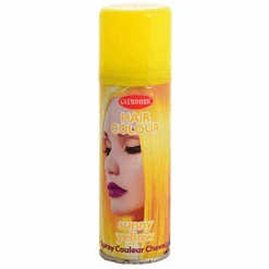 Coloured Hairspray Sunny Yellow | Gekleurde Haarspray Geel