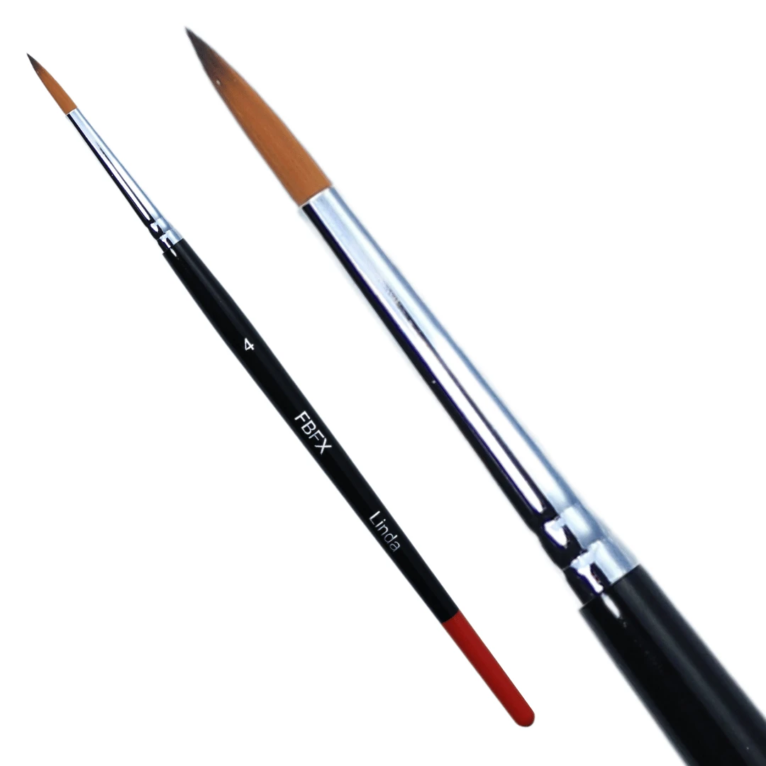 FBFX Ronde Schmink Penselen Set | Linda (compleet) 6 FBFX Ronde Schmink Penselen Set | Linda (compleet) - Afbeelding 6