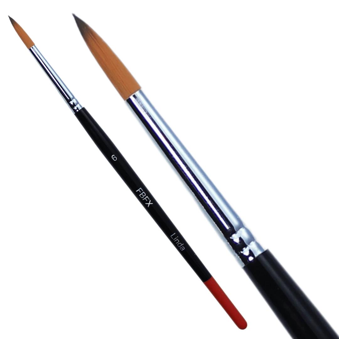 FBFX Ronde Schmink Penselen Set | Linda (compleet) 8 FBFX Ronde Schmink Penselen Set | Linda (compleet) - Afbeelding 8