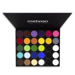 Mehron Waterschmink 30 Kleuren Palette -Superstar Winkel mehron waterschmink 30 kleuren paletteab6da