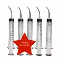 Monoject 412 | Spuit Met Kromme Punt 10 Stuks -Superstar Winkel monoject 412 spuit met kromme punt4f407