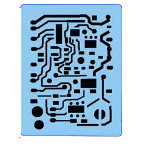 ProAiir QuickEZ Circuit Board Sjabloon 1 ProAiir QuickEZ Circuit Board Sjabloon