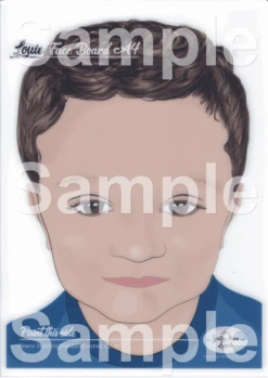 Schmink Oefenbord Louie Formaat A4