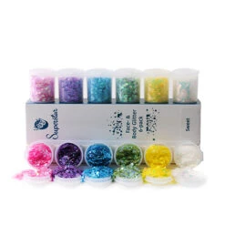 Superstar Chunky Glitterset Sweet (6x 20ml)