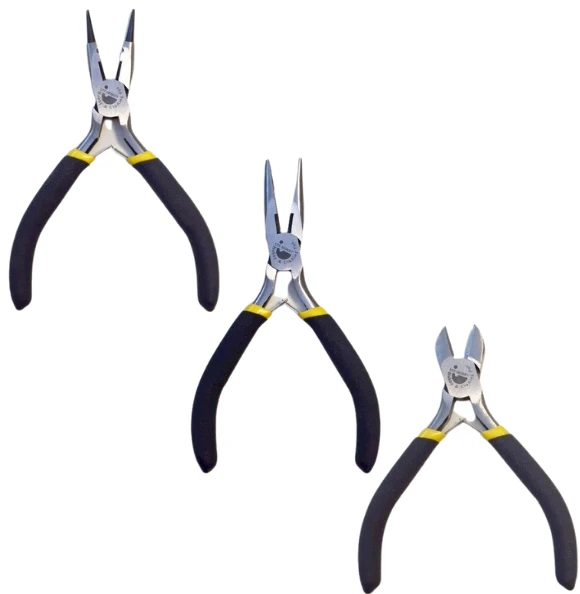 Tangenset 3 Stuks (rond, Plat En Knip) 1 Tangenset 3 Stuks (rond, Plat En Knip)