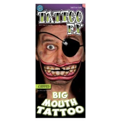 Tinsley Big Mouth Tattoo - Chipped