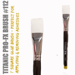 Titanic FX 1" Adhesive/Remover Brush 112 | Special Effects Penseel
