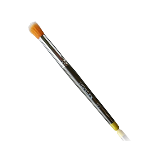 Titanic FX Medium Round Duo Fiber Stipple Brush 109 | Special Effects Penseel 3 Titanic FX Medium Round Duo Fiber Stipple Brush 109 | Special Effects Penseel - Afbeelding 3