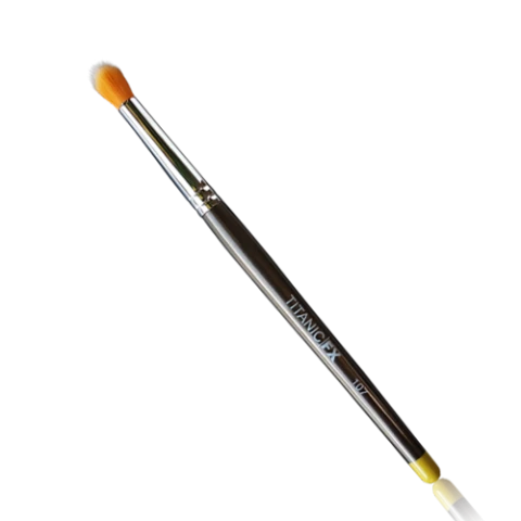 Titanic FX Small Round Duo Fiber Stipple Brush 107 | Special Effects Penseel 3 Titanic FX Small Round Duo Fiber Stipple Brush 107 | Special Effects Penseel - Afbeelding 3