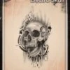 Wiser's Airbrush TattooPro Stencil - Electro Skull