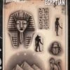 Wiser's Airbrush TattooPro Stencil – Egyptian