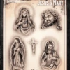 Wiser's Airbrush TattooPro Stencil – Jesus & Mary