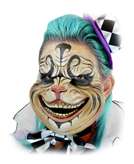 Woochie Foam Latex Prosthetic Cheshire Cat 1 Woochie Foam Latex Prosthetic Cheshire Cat