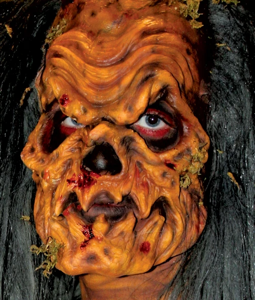 Woochie Foam Latex Prosthetic Jack Lantern 1 Woochie Foam Latex Prosthetic Jack Lantern