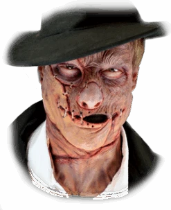 Woochie Foam Latex Prosthetic Scarecrow