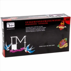 Zwarte Nitril Handschoenen Maat M (100st)